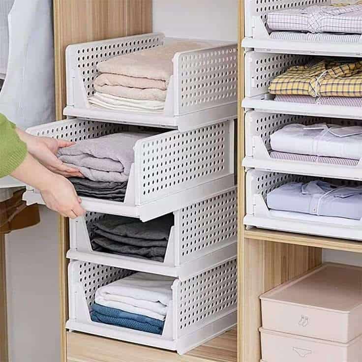 باکس نظم‌ دهنده لباس پلاستیکی مقاوم و ایمن